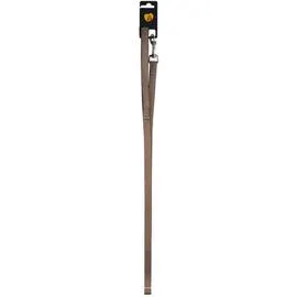 ANIMALIS Laisse Basic Confort 40mm et 50cm pour Chien Taupe 100g