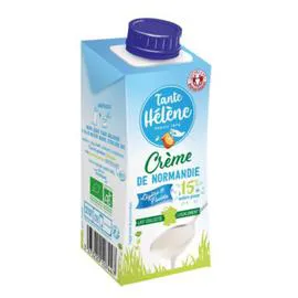 TANTE HELENE Crème Légère 15%  Bio 600ml