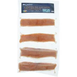CASINO Pavés de saumon Atlantique 440g