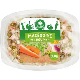 CARREFOUR CLASSIC' Macédoine de légumes assaisonnée 500g