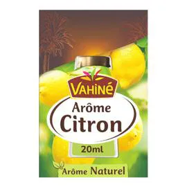 VAHINÉ Citron Arôme naturel 20ml