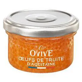 OVIVE AOP oeufs de truite d'Aquitaine 80g