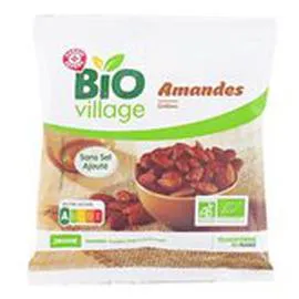 MARQUE REPÈRE, BIO VILLAGE Amandes Bio 100g
