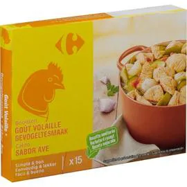 CARREFOUR Bouillon de volaille 15x10g