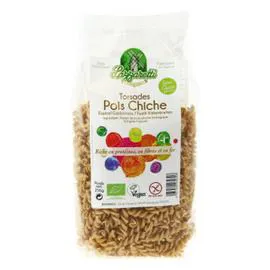 LAZZARETTI Torsades Aux Pois Chiches Bio 250g