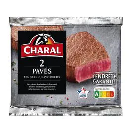 CHARAL Viande Bovine pavés*** 280g