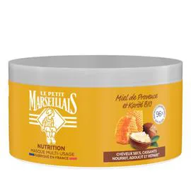 LE PETIT MARSEILLAIS Masque Cheveux nutrition karité miel de provence 300ml