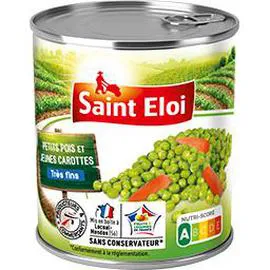 SAINT ELOI Petits pois et jeunes carottes très fins 265g