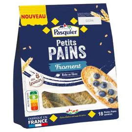 BRIOCHE PASQUIER Petits pains grillés Pasquier Froment 225g