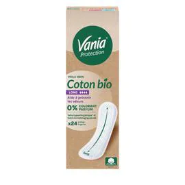 VANIA Protège-slip Protection Long voile Bio - x24 x24