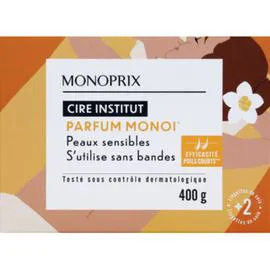 MONOPRIX Cire institut monoï 400g