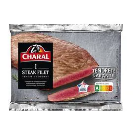 CHARAL Steak filet de Boeuf 115g