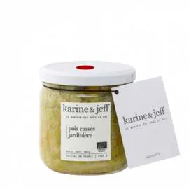 KARINE&JEFF Pois Cassés Jardinière Bio 360g