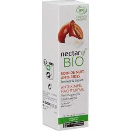 NECTAR OF BIO Crème visage anti-rides nuit 30ml