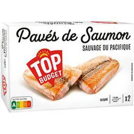 TOP BUDGET Pavés de saumon sauvage du Pacifique 2x125g
