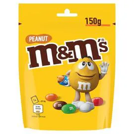 MARS, M&M'S Bonbons cacahuète enrobée chocolat au lait 150g