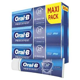 ORAL-B Dentifrice Pro-Expert Nettoyage intense 3x75ml