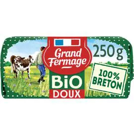 GRAND FERMAGE Beurre Doux Bio Moulé 250g