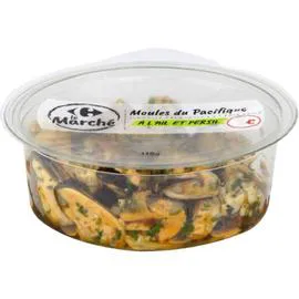 CARREFOUR LE MARCHÉ Moules à l'ail et persil 110g
