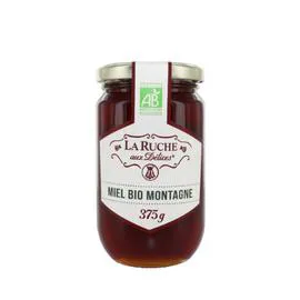 LA RUCHE AUX DÉLICES Miel de montagne Bio 375g