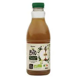 AUCHAN BIO Pur jus de pomme 90cl
