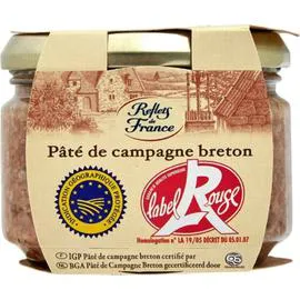 REFLETS DE FRANCE Pâté de campagne Breton Label Rouge 180g