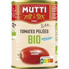 MUTTI Tomates pelées Bio 400g