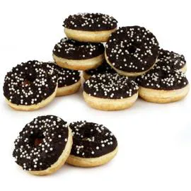 CARREFOUR Donuts au chocolat noir x12