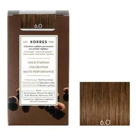 KORRES Coloration huile d'argan Dark Blond 6.0 l'unité