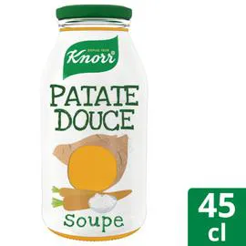 KNORR Soupe patate douce carottes et fromage frais 450ml