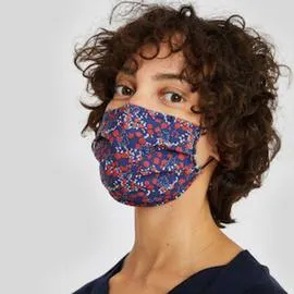 MONOPRIX FEMME Cat 1 - Lot de 2 Masques en Tissu Lavables Adultes l'unité