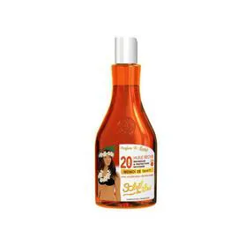 SOLEIL DES ÎLES Huile sèche bronzage et protection moyenne SPF20 150ml