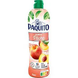PAQUITO Sirop pêche 75cl