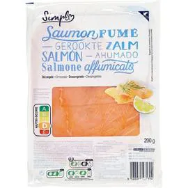 CARREFOUR SIMPL Saumon fumé 200g