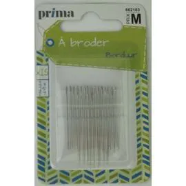LA BROSSE ET DUPONT, PRIMA Aiguille à broder x15 l'unité