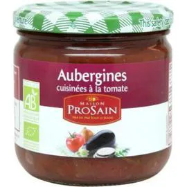 PROSAIN Aubergines Cuisinées À La Tomates Bio 345g