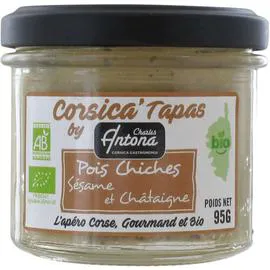CHARLES ANTONA Tapas Pois chiches Sésame et Châtaigne 95g