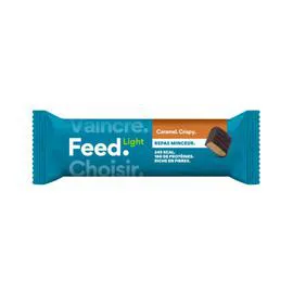 FEED. Barre-repas light caramel choicolat 70g