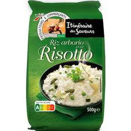 ITINÉRAIRE DES SAVEURS Riz arborio pour risotto 500g