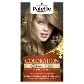 SCHWARZKOPF, PALETTE Coloration Permanente blond foncé 500 115ml