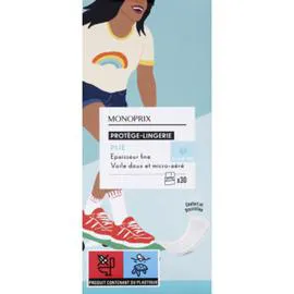 MONOPRIX Protège-lingerie plié enrichi à l'aloe vera l'unité