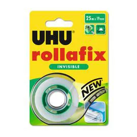 UHU Adhésif Rollafix Transparent 25 Mètres l'unité