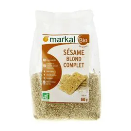 MARKAL Sésame Blond Complet Bio 500g