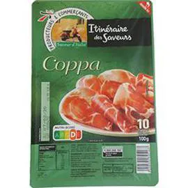 ITINÉRAIRE DES SAVEURS Saveur d'Italie - Coppa 100g