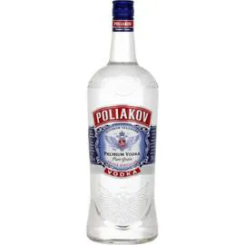 POLIAKOV Vodka pure grain triple distilled 150cl