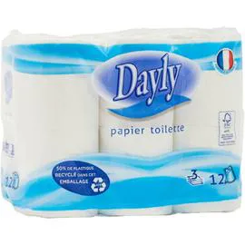 DAYLY Papier toilette x12