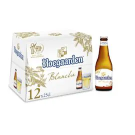HOEGAARDEN Bière blanche 12x25cl