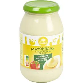 CARREFOUR CLASSIC' Mayonnaise moutarde de Dijon 470g