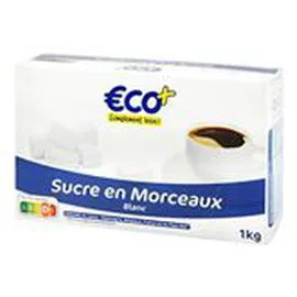 ECO+ Sucre En morceaux 1kg