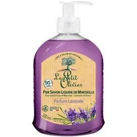 LE PETIT OLIVIER Savon liquide pur de Marseille lavande 300ml